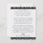 DY Weddenschapstabel Bedankt (Voorkant)