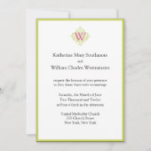 DY Wedding-uitnodigingen Kaart (Voorkant)