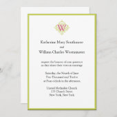 DY Wedding-uitnodigingen Kaart (Voorkant / Achterkant)