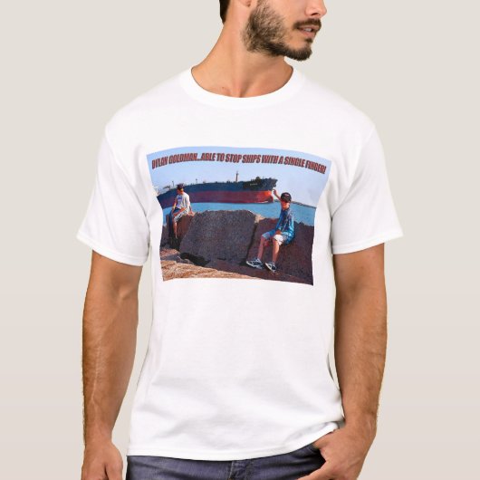 dyaln stopt het schip t-shirt (Voorkant)