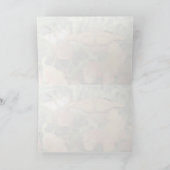 Dyas Julia en White Peacock Butterflies Greeting Kaart (Binnen)