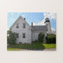 Dyce Head Lighthouse, Maine Jigzaag Puzzle Legpuzzel