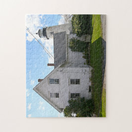Dyce Head Lighthouse, Maine Jigzaag Puzzle Legpuzzel