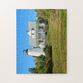 Dyce Head Lighthouse, Maine Jigzaag Puzzle Legpuzzel