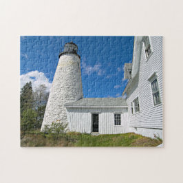 Dyce Head Lighthouse, Maine Jigzaag Puzzle Legpuzzel