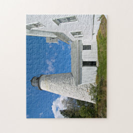 Dyce Head Lighthouse, Maine Jigzaag Puzzle Legpuzzel
