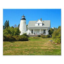 Dyce Head-vuurtoren, Castine Maine Foto afdrukken