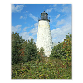 Dyce Head-vuurtoren, Castine Maine Foto afdrukken