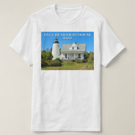 Dyce Head-vuurtoren, Castine Maine T-Shirt