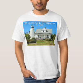 Dyce Head-vuurtoren, Castine Maine T-Shirt