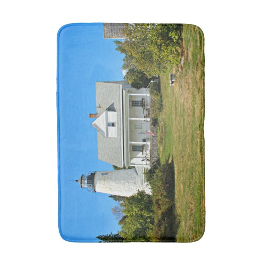 Dyce Head vuurtoren, Maine Bath Mat (Voorkant Verticaal)