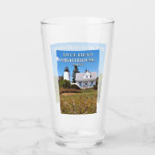 Dyce Head-vuurtoren, Maine Pint Glass Glas (Voorkant)