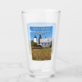 Dyce Head-vuurtoren, Maine Pint Glass Glas