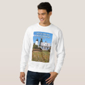 Dyce Head-vuurtoren, Maine Sweatshirt (Voorkant volledig)
