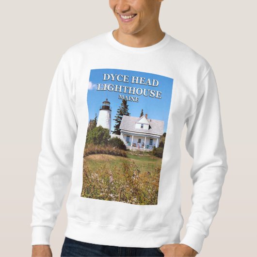 Dyce Head-vuurtoren, Maine Sweatshirt (Voorkant)