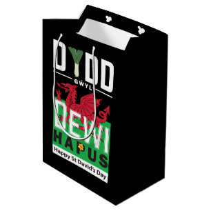 Dydd Garreyl Dewi Hapus Happy St Davids Day 7 Medium Cadeauzakje