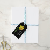 Dydd Garreyl Dewi Hapus Happy St David's Day Cadeaulabel (Met Touw)