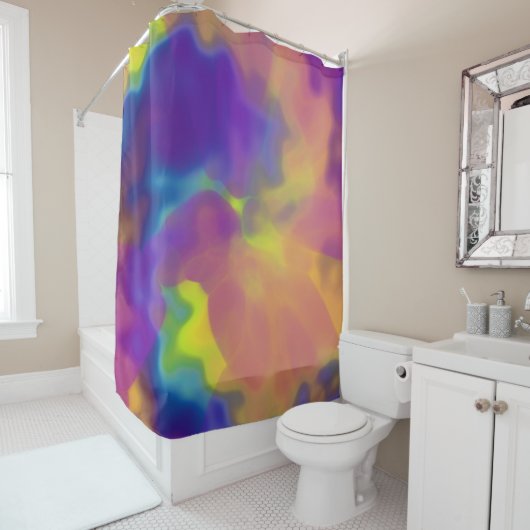  dye douchegordijn (In situ)