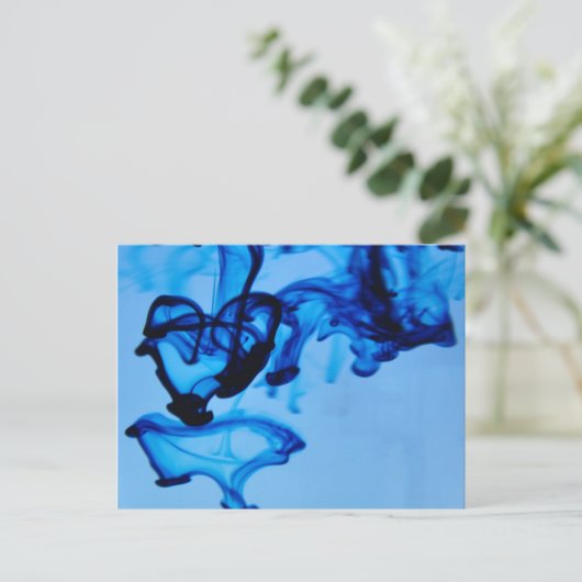 Dye Heart Briefkaart (Staand voorkant)