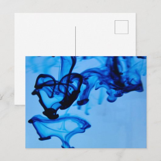 Dye Heart Briefkaart (Voorkant / Achterkant)