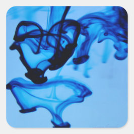 Dye Heart Vierkante Sticker