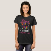 Dye Leopard Happy 100th Dag van de School 3e klas  T-shirt (Voorkant volledig)