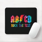 Dye Rock Het Test Testdag Examen Voor Leraar Stu Muismat (Met muis)