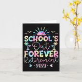 Dye School is uit voor eeuwig pensioen leraar met  Kaart (Gele Bloem)