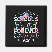 Dye School is uit voor eeuwig pensioen leraar met  Magneet (Voorkant)