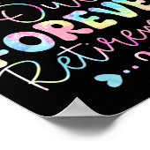 Dye School is uit voor eeuwig pensioen leraar met  Poster (Hoek)