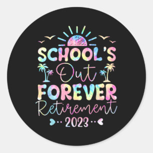 Dye School is uit voor eeuwig pensioen leraar met Ronde Sticker