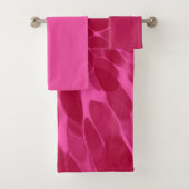 dye shades of roze bad handdoek (Insitu)