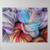 Dyed Knitting Yarn Poster (Voorkant)