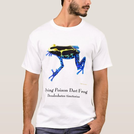 Dyeing Poison Dart Frog T-Shirt (Voorkant)