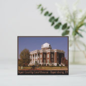 Dyer County Courthouse - Dyersburg, TN Briefkaart (Staand voorkant)