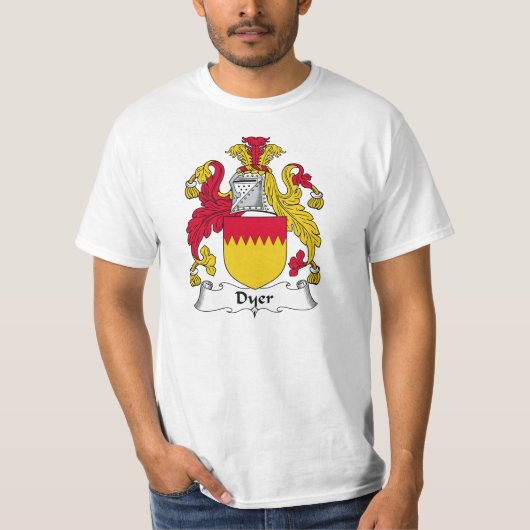 Dyer Family Crest T-shirt (Voorkant)