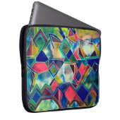 Dyes pattern laptop sleeve (Voorkant Rechts)