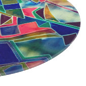 Dyes pattern snijplank (Hoek)