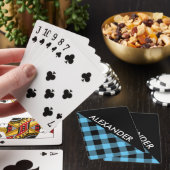 DYI BG Blk Buffalo Pset 2 Vette driehoeken Diag SB Pokerkaarten (Insitu)