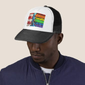 Dying for Equality Trucker Hat Pet (In situ)