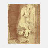 Dying Lion of Luzern - Löwendenkmal Fleece Deken (Voorkant)