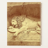 Dying Lion of Luzern - Löwendenkmal Planner (Achterkant)