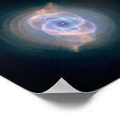 Dying Star: Kat's Eye Nebula Poster (Hoek)