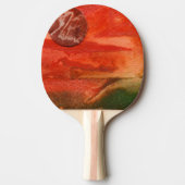 "Dying Sun #3" Ping Pong Paddle Tafeltennisbatje (Voorkant)