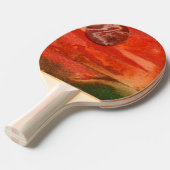 "Dying Sun #3" Ping Pong Paddle Tafeltennisbatje (Voorkant Gekanteld)