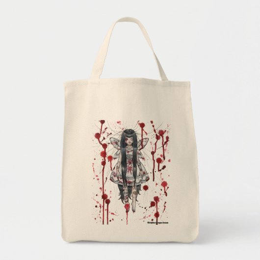 Dying to see you gothic Bag Tote Bag (Voorkant)
