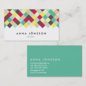 Dyk in i Färg Visitkort Visitekaartje (Voorkant / Achterkant)