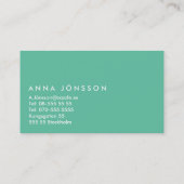 Dyk in i Färg Visitkort Visitekaartje (Achterkant)