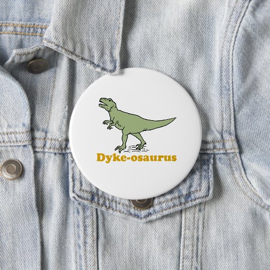 Dyke-osaurus Ronde Button 4,0 Cm (In situ)
