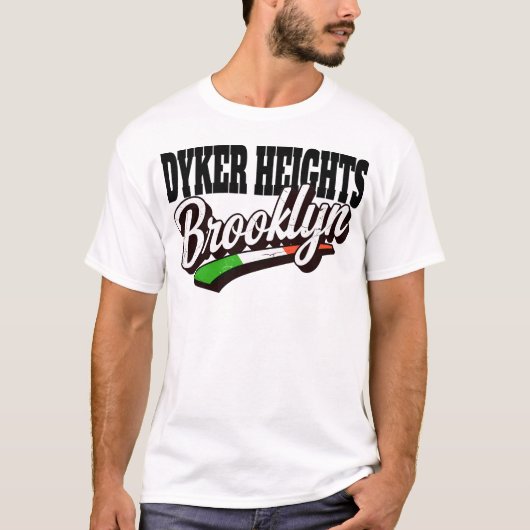 Dyker Heights Brooklyn T-shirt (Voorkant)